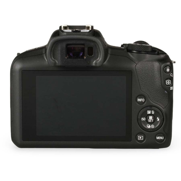 Câmera mirrorless Canon EOS R100 com lente RF-S 18-45mm IS STM - USADA (558 disparos)
