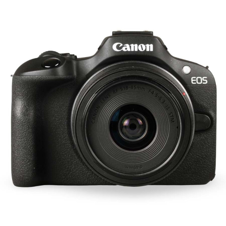 Câmera mirrorless Canon EOS R100 com lente RF-S 18-45mm IS STM - USADA (558 disparos)