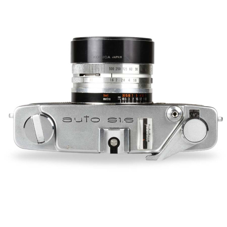 Câmera analógica Konica Auto S1.6 - USADO
