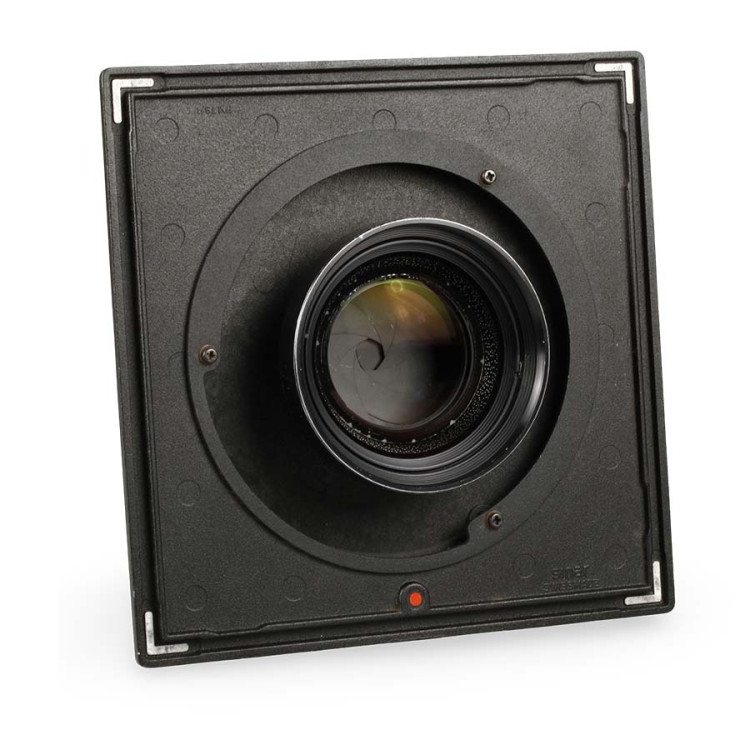 Objetiva Sinaron SE 75° 210mm f5.6 MC com obturador Copal n° 1 - USADO