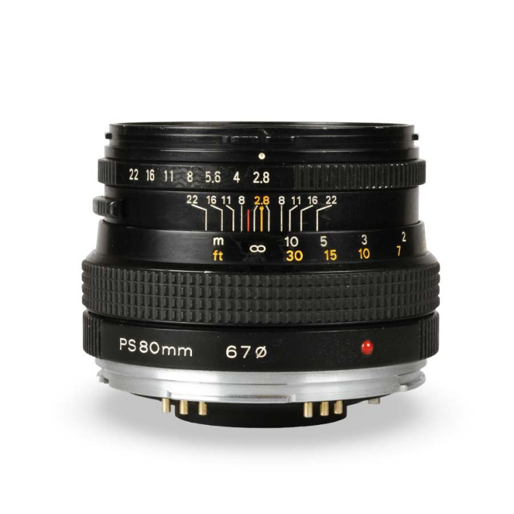Câmera analógica médio formato Zenza Bronica SQ-B com lente 150mm f4 + brindes - USADO