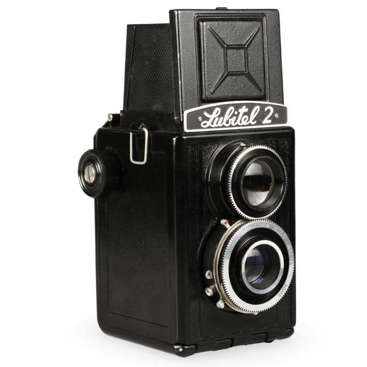 Câmera analógica TLR Lubitel 2 - Decoração