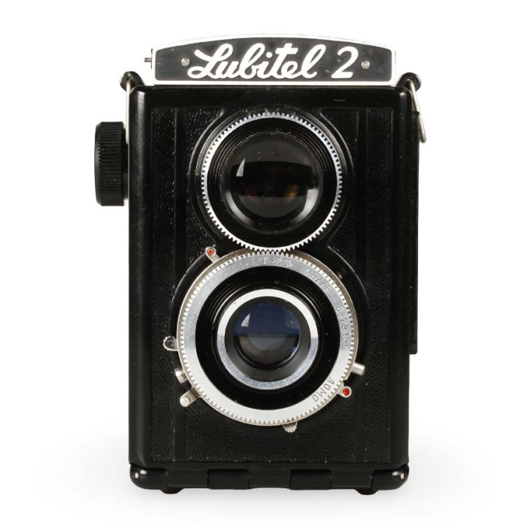 Câmera analógica TLR Lubitel 2 - Decoração