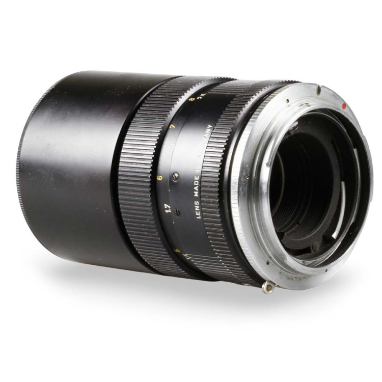 Objetiva Leica Elmarit-R 135mm f2.8 (com adaptador para Canon EF) - USADA