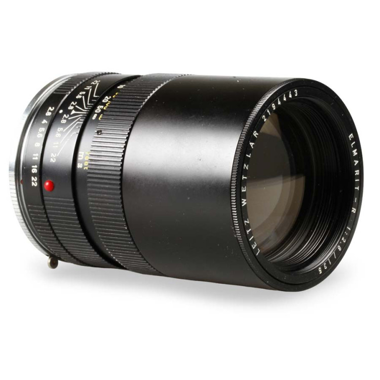 Objetiva Leica Elmarit-R 135mm f2.8 (com adaptador para Canon EF) - USADA