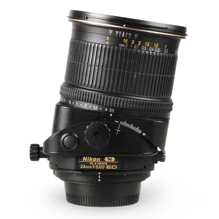 Objetiva Nikon PC-E Nikkor 24mm f3.5D Tilt-Shift ED - USADO