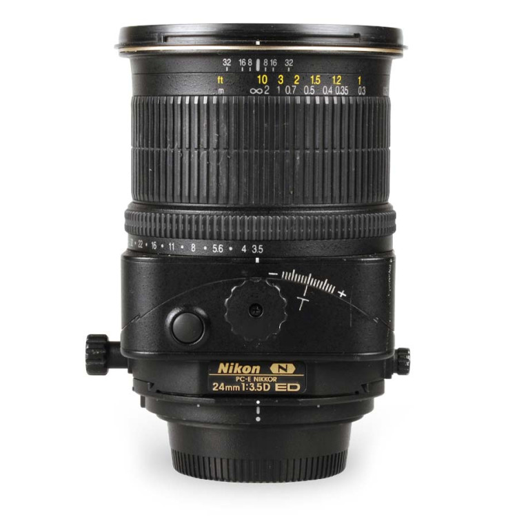 Objetiva Nikon PC-E Nikkor 24mm f3.5D Tilt-Shift ED - USADO