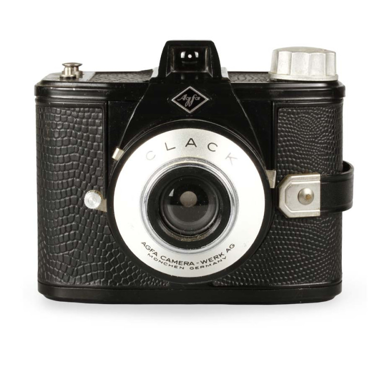 Câmera analógica Agfa Clack - USADO