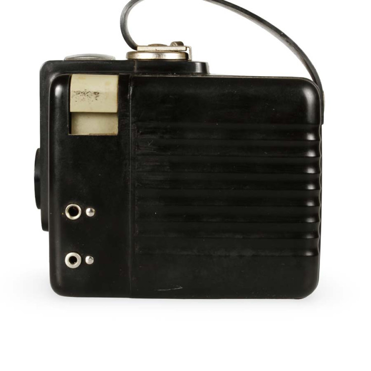 Câmera analógica Kodak Brownie Hawkeye - USADO