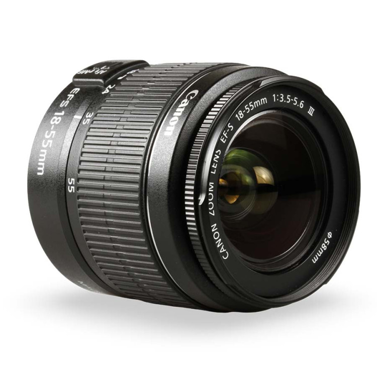 Objetiva Canon EF-S 18-55mm f3.5-5.6 III - USADO