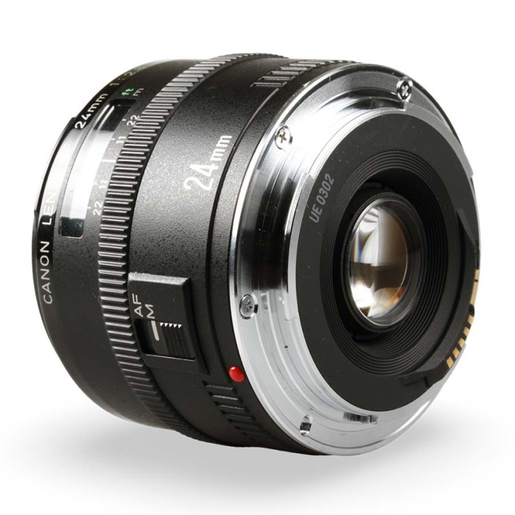 Objetiva Canon EF 24mm f2.8 - USADO