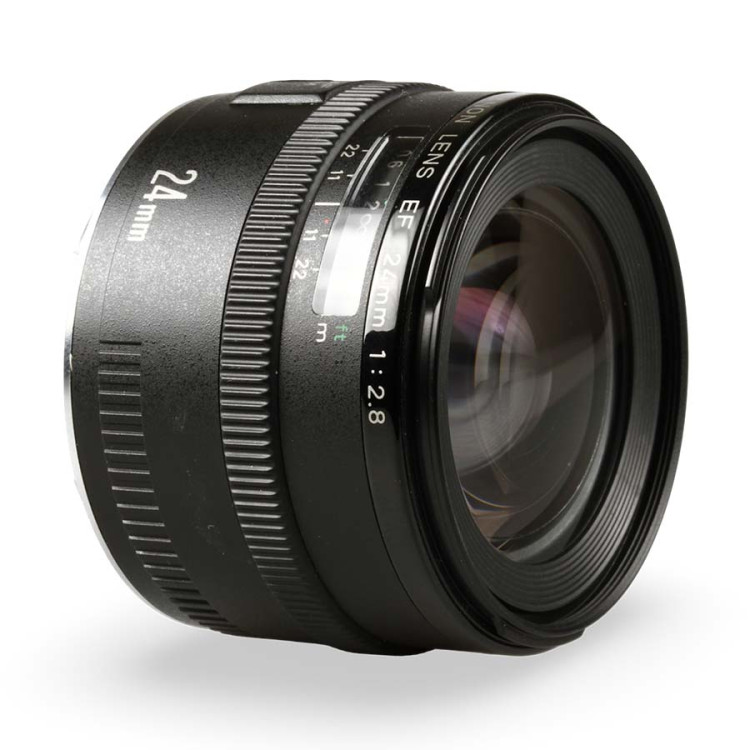 Objetiva Canon EF 24mm f2.8 - USADO