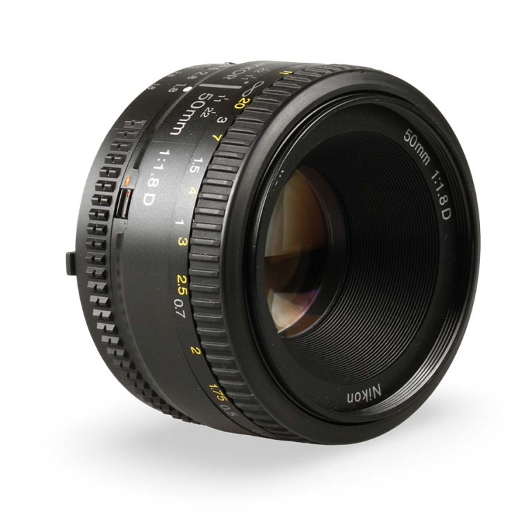 Objetiva Nikon AF NIKKOR 50mm f1.8D - USADO