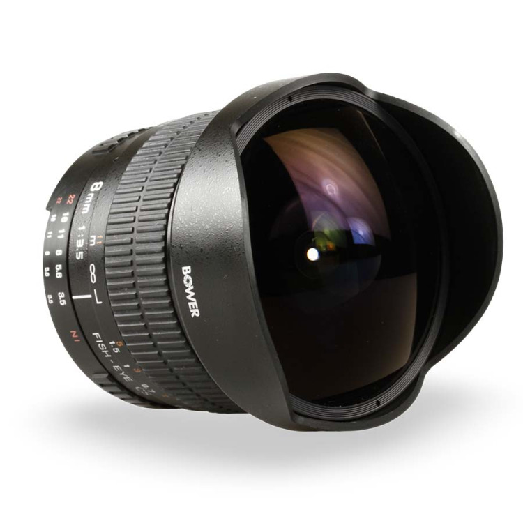 Objetiva Bower 8mm f3.5 CS Fisheye (Nikon F) - USADA