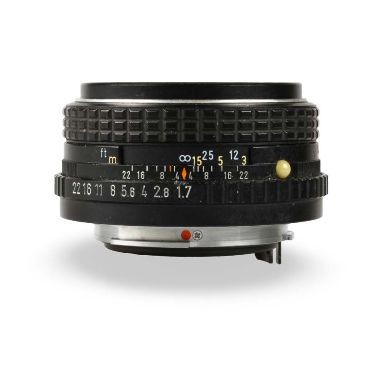Objetiva Pentax-M SMC 50mm f1.7 (PK) - USADO