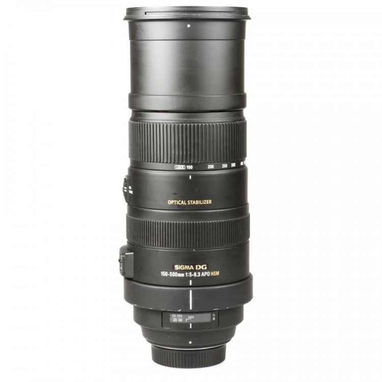 Objetiva Sigma 150-500mm f5-6.3 APO DG OS HSM (Nikon F) - USADA