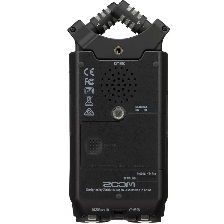 Gravador digital de áudio Zoom H4n Pro Black