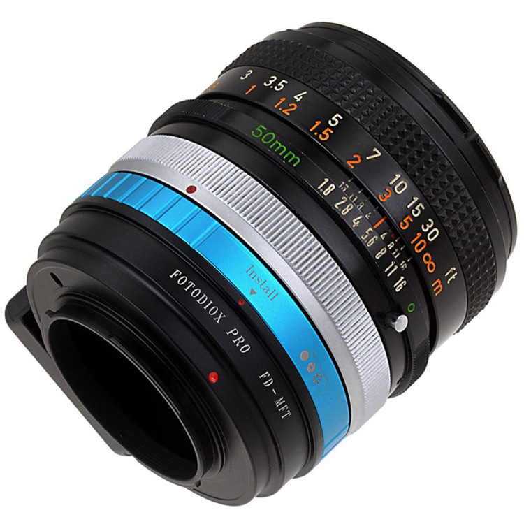 Anel Adaptador Fotodiox FOPLMACFDM43 (Lente Canon FD em câmera Micro 4/3)