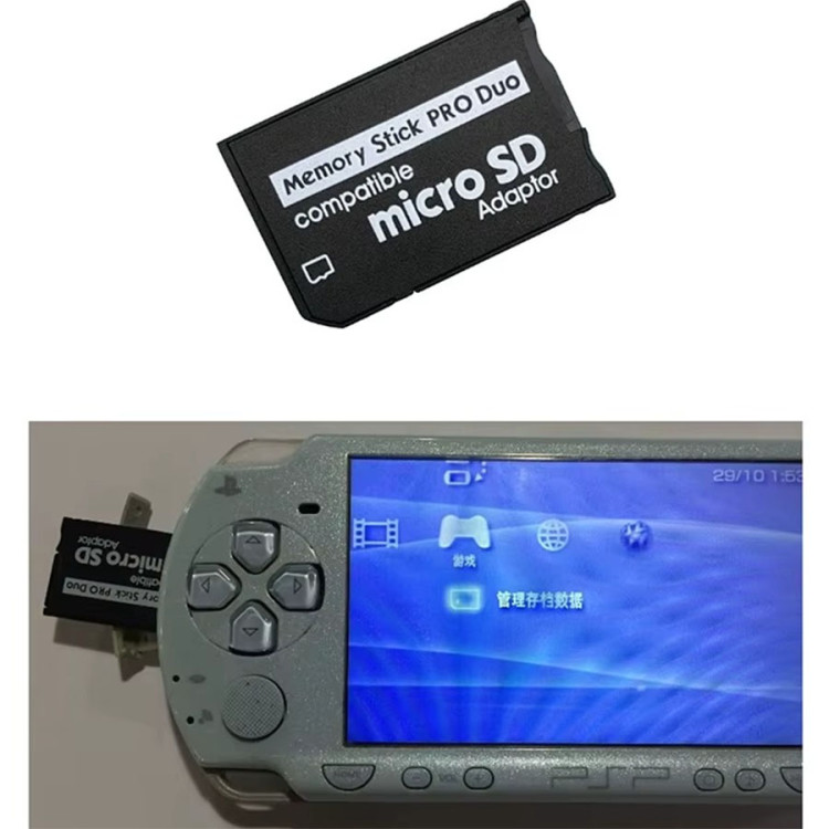 Adaptador de cartão de memória - microSD em Memory Stick Pro Duo