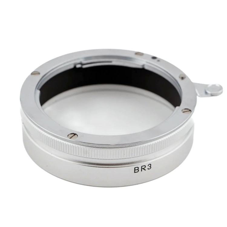 Anel adaptador Nikon BR-3 - Montagem Nikon F para filtro 52 mm (PRATA)