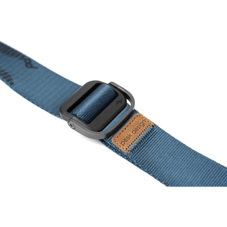 Alça de pescoço Peak Design Slide Lite SLL-MN-3 com sistema de liberação rápida (AZUL)