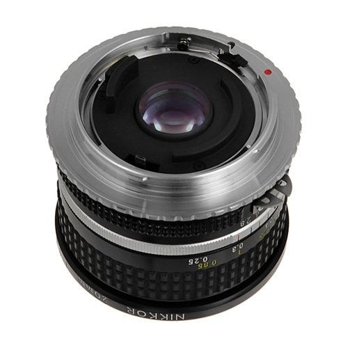 Anel Adaptador Fotodiox FONIKFEOS (Lente Nikon F em câmera Canon EOS EF)