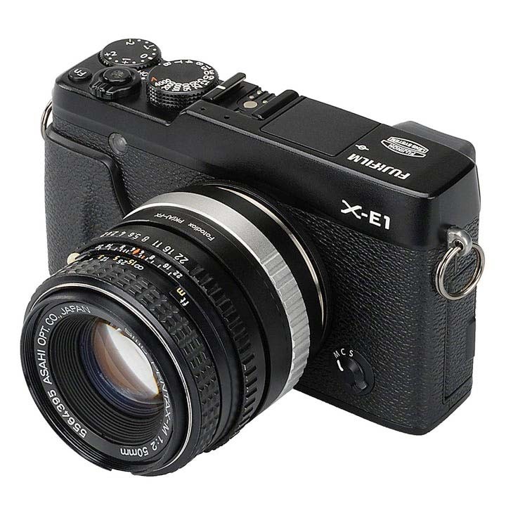 Anel Adaptador Fotodiox FOPKAFFXRF (Lente Pentax K em câmera Fujifilm X)