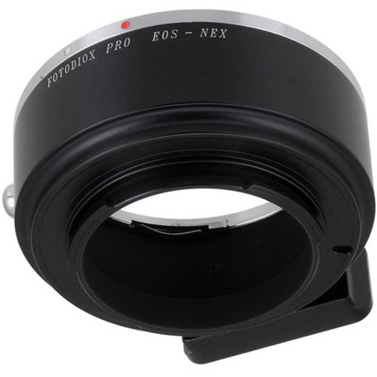 Anel Adaptador Fotodiox PRO FOPNEXACE (Lente Canon EF / EF-S em câmera Sony E)