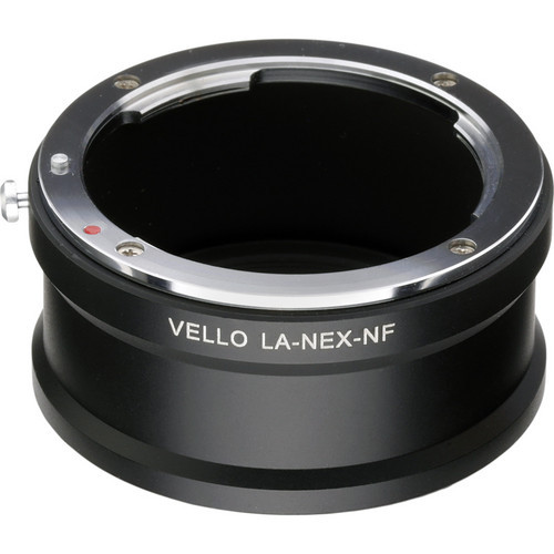 Anel Adaptador Vello LA-NEX-NGII (Lente Nikon F em câmera Sony E)