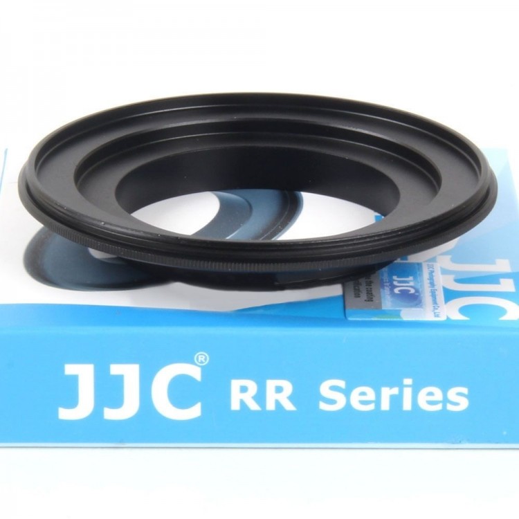 Anel inversor JJC RR-AI 58mm para câmera Nikon