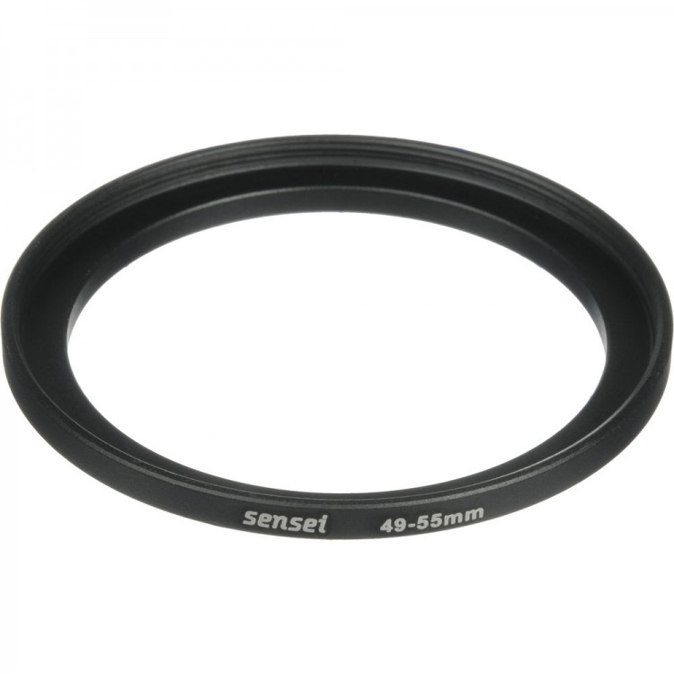 Anel adaptador Step-Up Sensei 49-55mm para filtro de lente