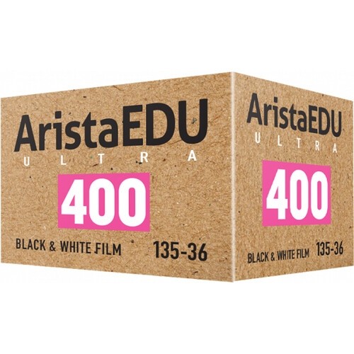 Filme fotográfico 35mm Arista EDU Ultra 400 ISO 400 Preto e Branco 36 poses
