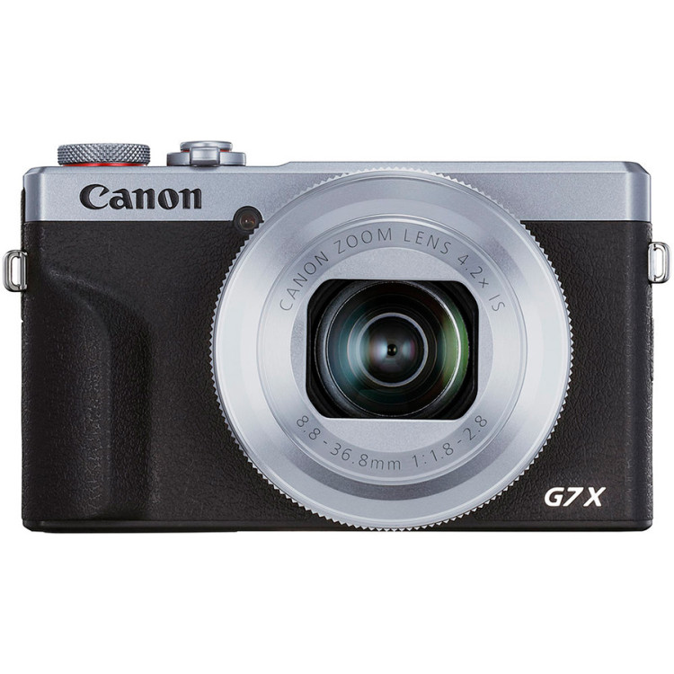 Câmera compacta avançada Canon Powershot G7X Mark III (PRATA)