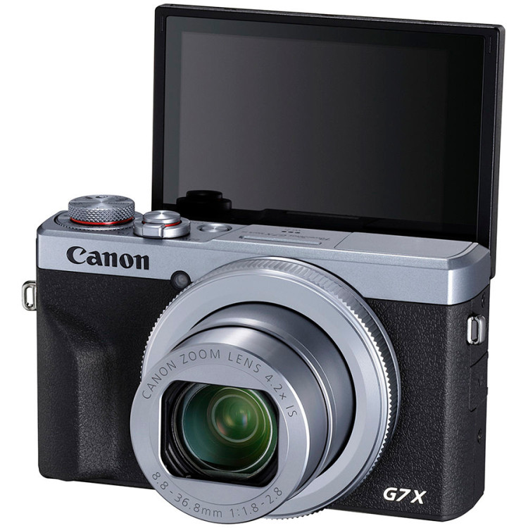 Câmera compacta avançada Canon Powershot G7X Mark III (PRATA)