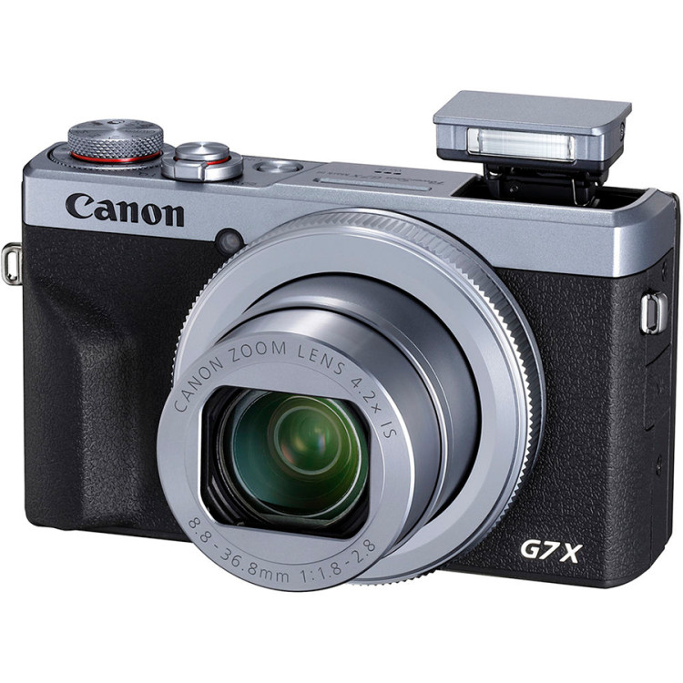 Câmera compacta avançada Canon Powershot G7X Mark III (PRATA)