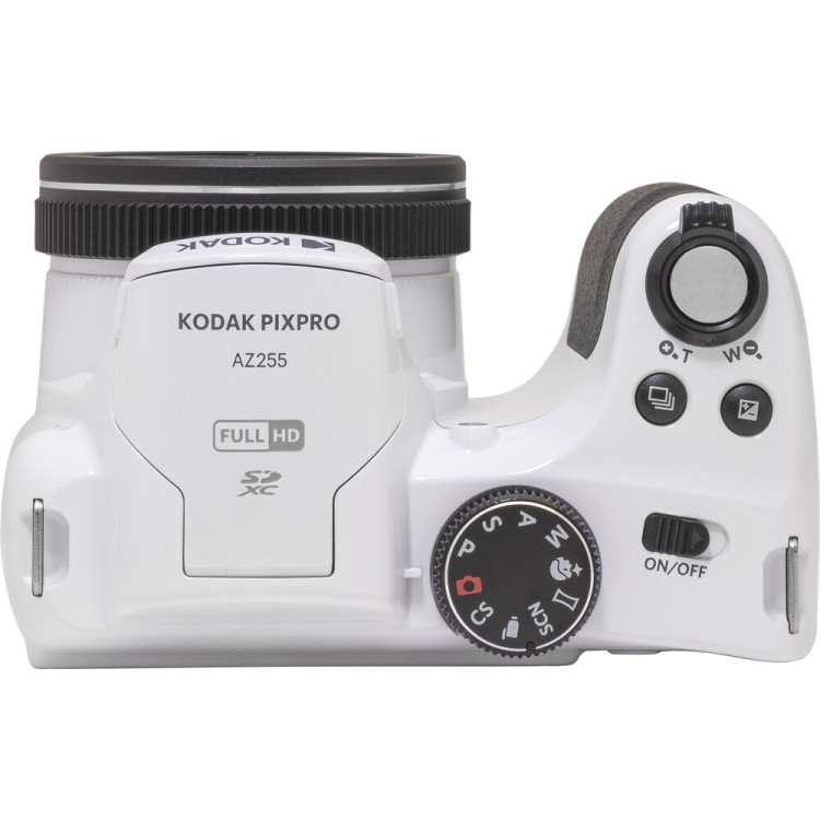 Câmera Kodak PIXPRO AZ255 com zoom óptico de 25x (BRANCO)