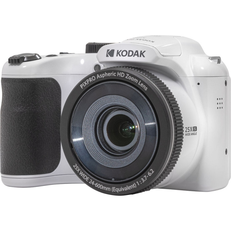 Câmera Kodak PIXPRO AZ255 com zoom óptico de 25x (BRANCO)