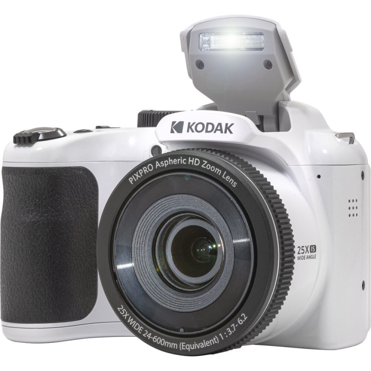 Câmera Kodak PIXPRO AZ255 com zoom óptico de 25x (BRANCO)