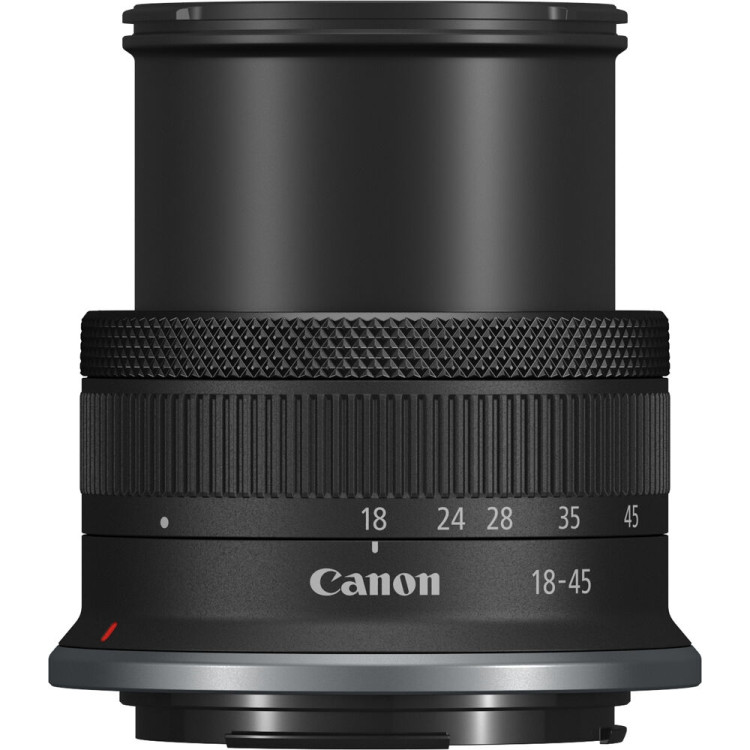 Câmera mirrorless Canon EOS R10 com lente RF-S 18-45mm IS STM