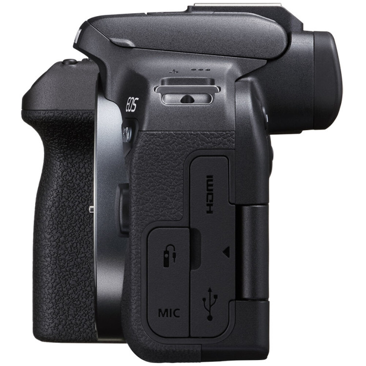 Câmera mirrorless Canon EOS R10 com lente RF-S 18-45mm IS STM