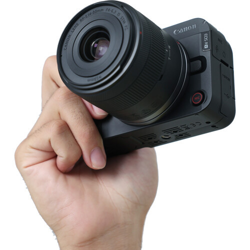 Câmera mirrorless Canon EOS R50V com RF-S 14-30mm IS STM PZ