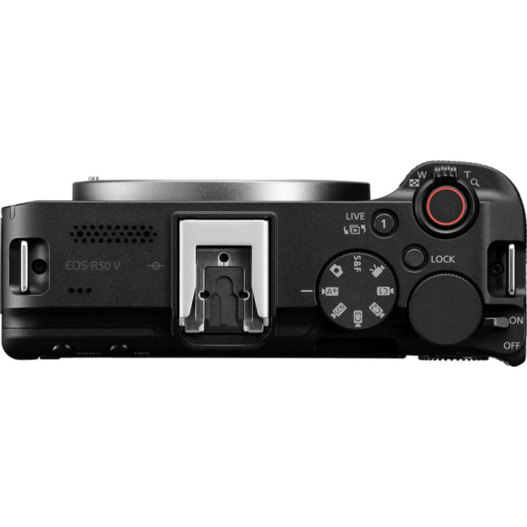 Câmera mirrorless Canon EOS R50V com RF-S 14-30mm IS STM PZ