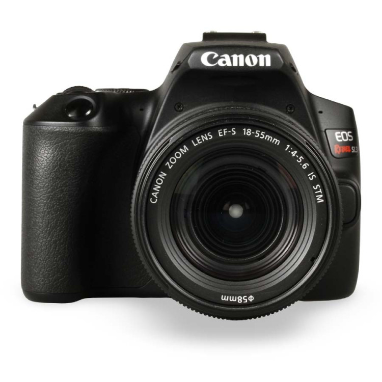 Câmera DSLR Canon EOS Rebel SL3 com lente 18-55mm IS STM - USADO
