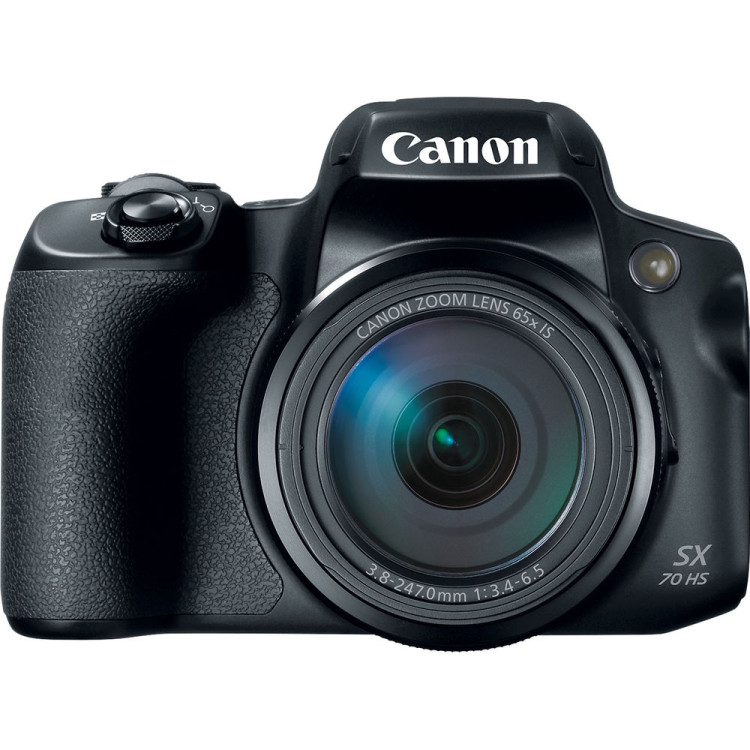 Câmera superzoom Canon PowerShot SX70 HS com zoom óptico de 65x