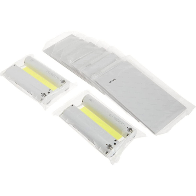 Kit papel e tinta Canon RP-108 para impressoras SELPHY (108 folhas)