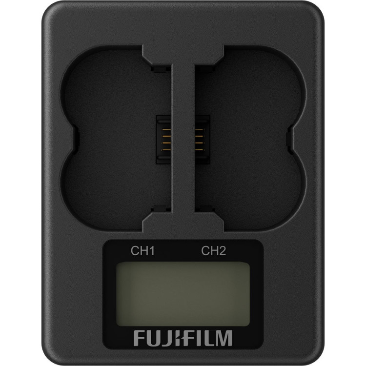 Carregador de bateria duplo Fujifilm BC-W235 para NP-W235