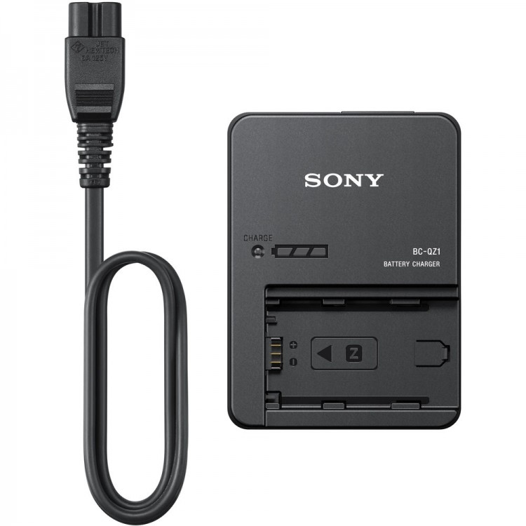 Carregador de Bateria Sony BC-QZ1 (Compatível com baterias série Z)