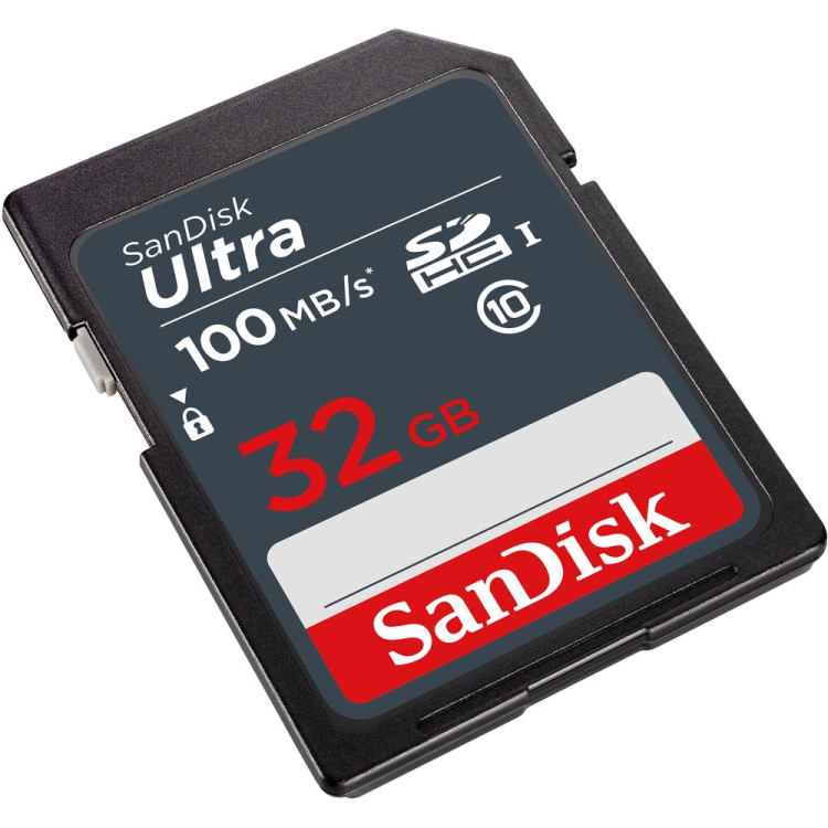 Cartão SDHC Sandisk UHS-I Ultra 32GB - 100MB/s