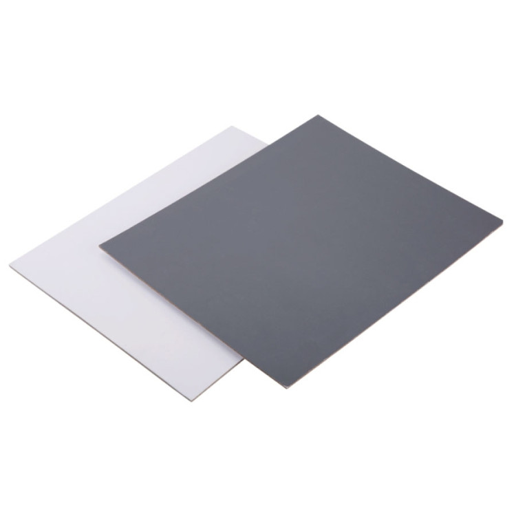 Cartão cinza e balanço de branco JJC GC-1 20x25 cm