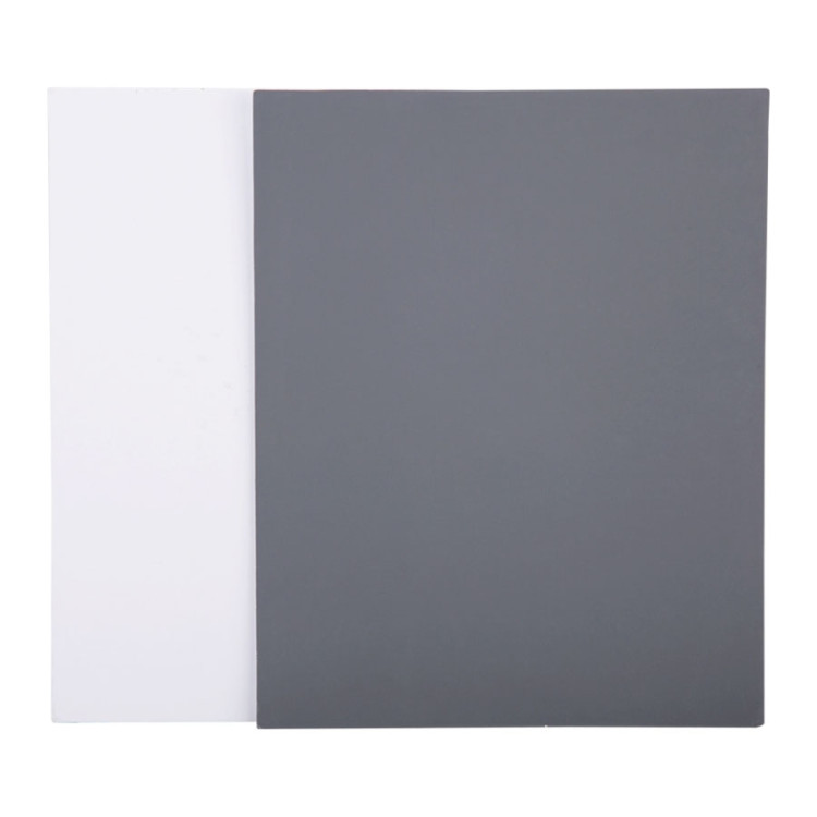 Cartão cinza e balanço de branco JJC GC-1 20x25 cm